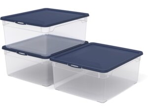 Rotho Set Box 18l CLEAR 3 tlg. 6351706250WS