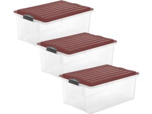 Rotho Set Box 38l COMPACT 3 tlg. 6672302104WS