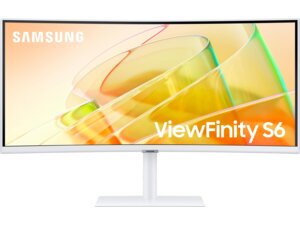 Samsung Monitor LS34C650TAUXEN / S6 S34C650TAU Weiss LS34C650TAUXEN