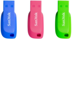 SanDisk Cruzer Blade USB Flash Drive 3pack 16GB SDCZ50C016GB46T