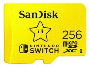 SanDisk NINTENDO MICROSDXC SDSQXAO256GGNCZNA1