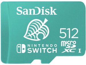 SanDisk and Nintendo Cobranded microSDXC SDSQXAO512GGNCZNA1