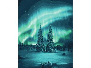 SCHIPPER Arts & Crafts Malen nach Zahlen - Polarlichter 609130813