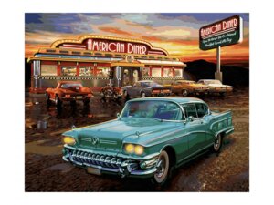 SCHIPPER Arts & Crafts Malen nach Zahlen - American Diner 609130877