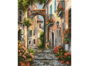 SCHIPPER Arts & Crafts Malen nach Zahlen - Verträumtes Gässchen 609240826