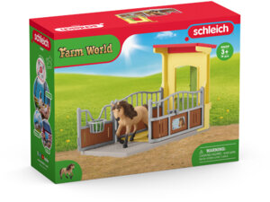 Schleich Ponybox mit Islandpferd Hengst 42609A2
