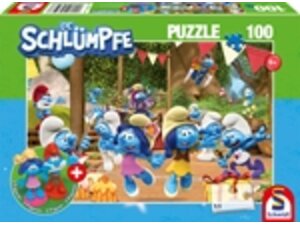 Schmidt Spiele Verschlumpfte Party 100 Teile 56523