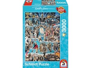 Schmidt Spiele Hollywood XXL 3000 Teile 59397A1