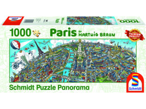 Schmidt Spiele Panorama Stadtbild Paris 1000 Teile SV 59597A1