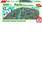 Schmidt Spiele Panorama Stadtbild Paris 1000 Teile SV 59597A1