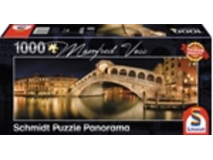 Schmidt Spiele Panorama Rialto Brücke 1000 Teile 59620