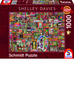 Schmidt Spiele Puzzle: Künstlermaterialien, Shelley Davies: (1000 Teile) SSP59698