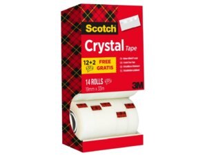 Scotch 3M Crystal Klebeband 61933R14