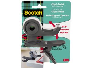 Scotch Abroller Clip and Twist d.grau C19CLIPCG