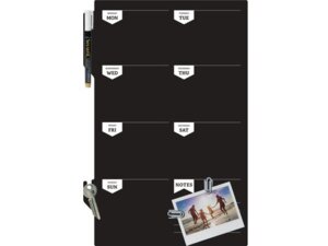 Securit Kreidetafel Silhouette Wochenplane FBPLAN