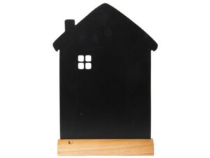 Securit Tischkreidetafel Silhouette Haus FBTHOUSE