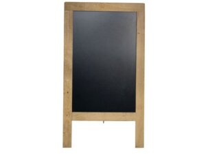 Securit Gehwegtafel m. Holzrahmen SBSN135A1