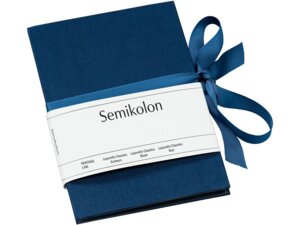 Semikolon Leporello Classico marine 353205