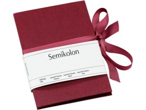 Semikolon Leporello Classico bordeaux 353207