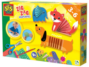 SES Creative Zick-Zack-Origami-Tiere 34014026