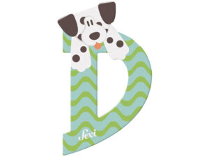 Sevi Buchstabe D Dalmatiner Holz, 10 cm 46083004A1