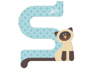 Sevi Buchstabe S Siamese Holz, 10 cm 46083019A1