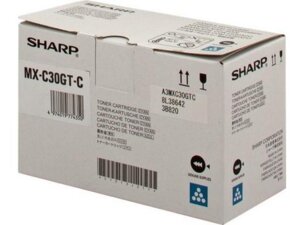 Sharp Toner cyan MX-C30GTC