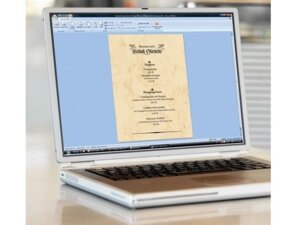 Sigel Marmor-Papier, beige, beidseitig DP397A1