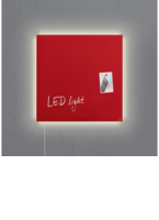 Sigel Glas-Magnetboard LED GL402