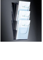 Sigel Wand-Prospekthalter 3xA4 LH135