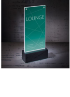 Sigel LED-Tischaufsteller,DINlang TA424