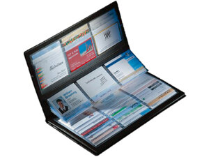 Sigel Visitenkarten-Mappe 300x180mm VZ175