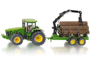 Siku Traktor mit Forstanhänger 1:50 Siku Farmer, 1:50, Metall, Kunststoff, ab 3 Jahren 1954