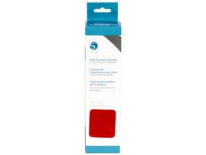 Silhouette AufbÃ¼gelfolie beflockt, rot HEAT9FLRED