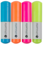 Silhouette Zeichenstifte-Set Neon SILHPENNEO