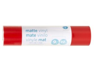 Silhouette Mattes Vinyl rot V9MRRED