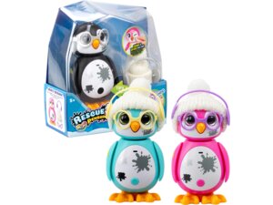 Silverlit Rescue Penguin Mini ass. (12) 3-fach (eines wird geliefert ass., 11 cm, interaktiv, Batt. 1xAAA 33588640A1