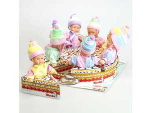 Simba Puppe Cake, 14 cm, 4-fach (eines wird geliefert) 50302435