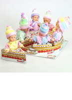Simba Puppe Cake, 14 cm, 4-fach (eines wird geliefert) 50302435