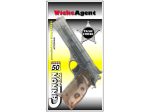 Sohni-Wicke Pistole MX2 50-Schuss 27 cm, Kunststoff, brauner Griff, Blisterkarte 80205705