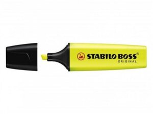STABILO BOSS ORIGINAL TEXTMARKER YELLOW 0002 70 24 (70/24) 7024