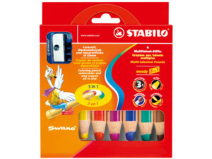STABILO Farbstifte Woody 3 in 1 8806-2