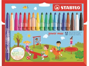 STABILO Fasermaler power max 98018-01