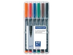 STAEDTLER Lumocolor permanent S 313-WP6