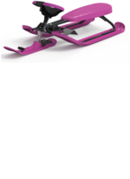 Stiga Snowracer Iconic pink/schwarz 109x50,5 cm, Stahlrahmen