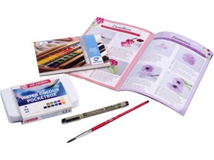 Talens Wasserfarbe Set Aquarell Floral 16550001