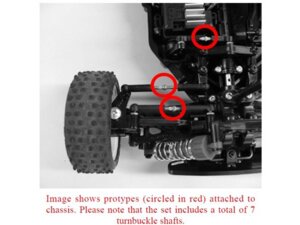 TAMIYA TT-02B Full Turnbuckle Set 1054539
