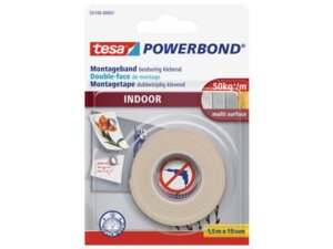 tesa Powerbond Indoor 19mmx1.5m 55740-00001