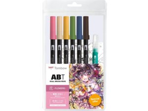 TOMBOW ABT-6P-MANGA-FLOWER 272471063