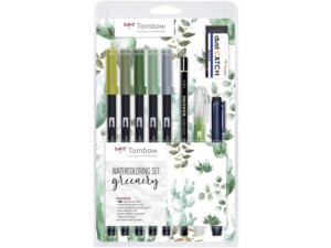 TOMBOW Watercolor Set Greenery 272472205